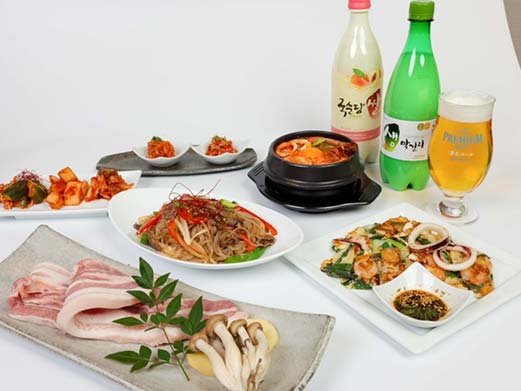 種類豊富な韓国料理
